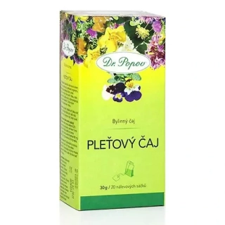VÝPRODEJ Dr. Popov Pleťový čaj, 20 sáčků - 3/2026