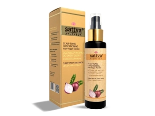 SATTVA Ájurvédské tonikum na pokožku hlavy s keratinem