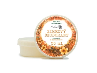 MEDAREK Zinkový deodorant mandarinka, 50ml