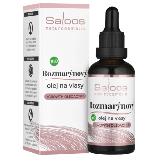 Saloos Bio Rozmarýnový olej na vlasy, 50ml