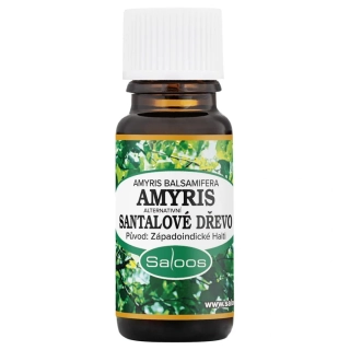 Saloos Esenciální olej AMYRIS alternativa santalové dřevo > 10ml